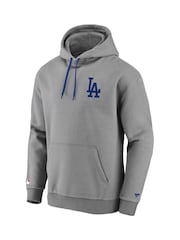 Fanatics MLB Los Angeles Dodgers Fleece Grey Tracksuit - Image 3 of 5