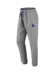 Fanatics MLB Los Angeles Dodgers Fleece Grey Tracksuit - Image 4 of 5