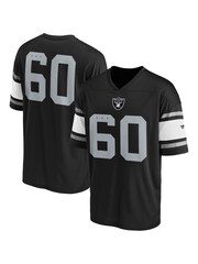 Fanatics NFL Las Vegas Raiders Franchise Poly Mesh Black Jersey - Image 1 of 3