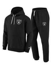 Fanatics NFL Las Vegas Raiders Fleece Black Tracksuit - Image 1 of 4