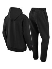 Fanatics NFL Las Vegas Raiders Fleece Black Tracksuit - Image 2 of 4