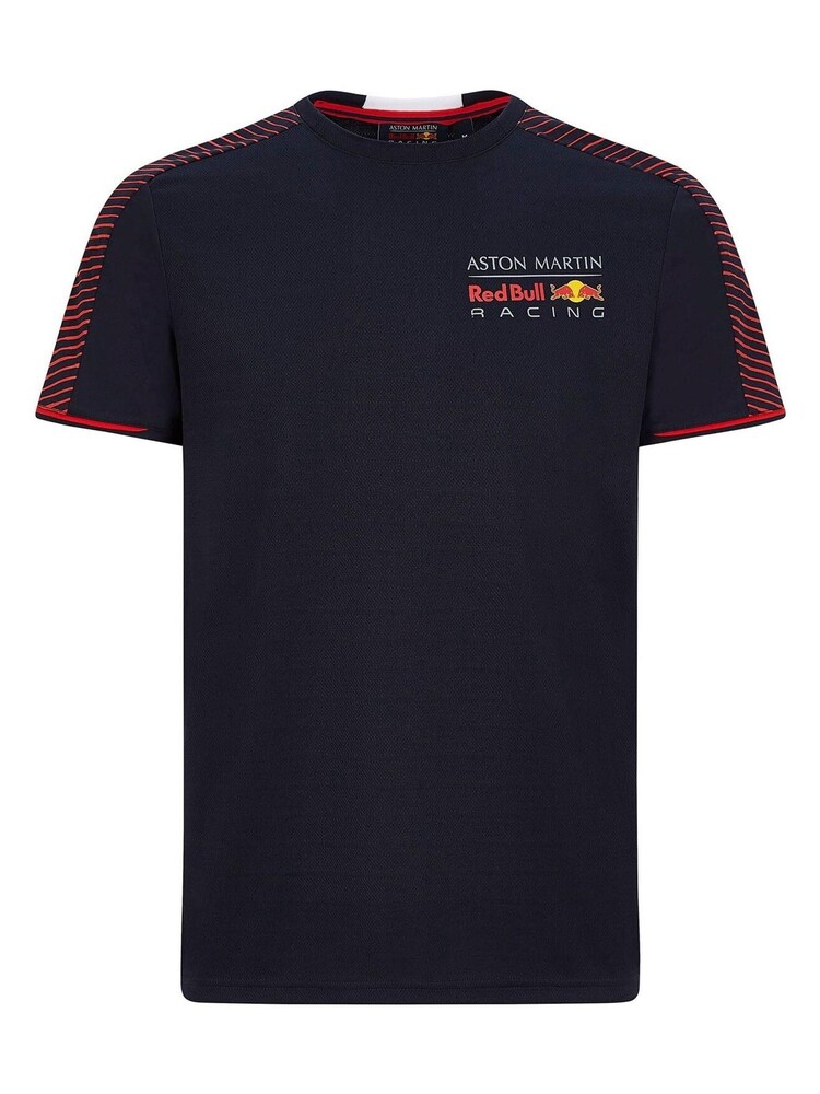 Fanatics Aston Martin Red Bull Racing Small Logo Black T-Shirt - Image 1 of 2