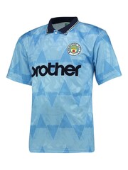 Fanatics Blue Manchester City 1989 Shirt - Image 3 of 3