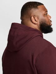 Nike Burgundy Crush Club Pullover Hoodie - Image 10 of 13