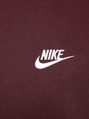 Nike Burgundy Crush Club Pullover Hoodie - Image 13 of 13