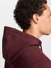 Nike Burgundy Crush Club Pullover Hoodie - Image 5 of 13