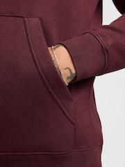 Nike Burgundy Crush Club Pullover Hoodie - Image 6 of 13