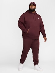 Nike Burgundy Crush Club Pullover Hoodie - Image 7 of 13