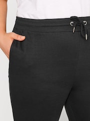 Yours Curve Black Straight Leg Joggers - Image 3 of 5