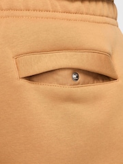 Nike Flax/White Club Joggers - Image 7 of 8
