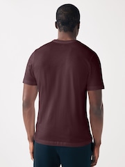 Nike Burgundy Crush Club T-Shirt - Image 2 of 3