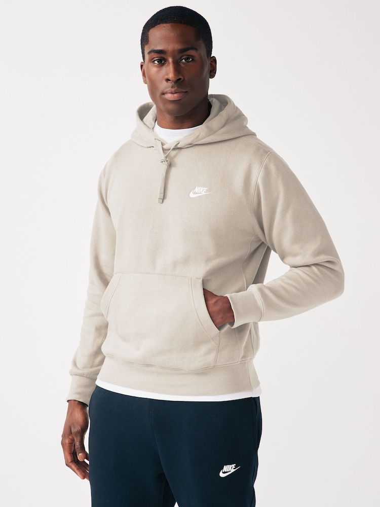 Nike Orewood Brown Club Pullover Hoodie - Image 1 of 3
