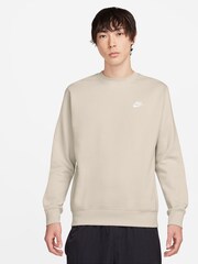 Nike Orewood Brown Club Crew Sweatshirt - Image 1 of 5