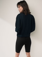 Black Ponte Cycling Shorts - Image 3 of 6