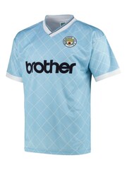 Fanatics Blue Manchester City 1988 Shirt - Image 2 of 3