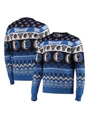 Fanatics Blue NBA Dallas Mavericks Festive Jumper - Image 1 of 3