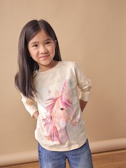 Unicorn Multi Long Sleeve T-Shirts 4 Pack (3-16yrs) - Image 2 of 8