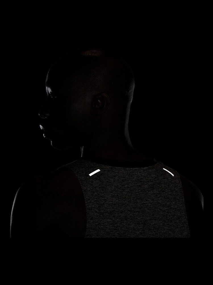 Nike Black Rise 365 Dri-FIT Running Tank - Image 12 of 13