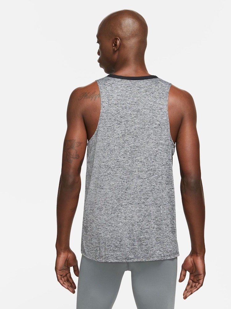 Nike Black Rise 365 Dri-FIT Running Tank - Image 2 of 13