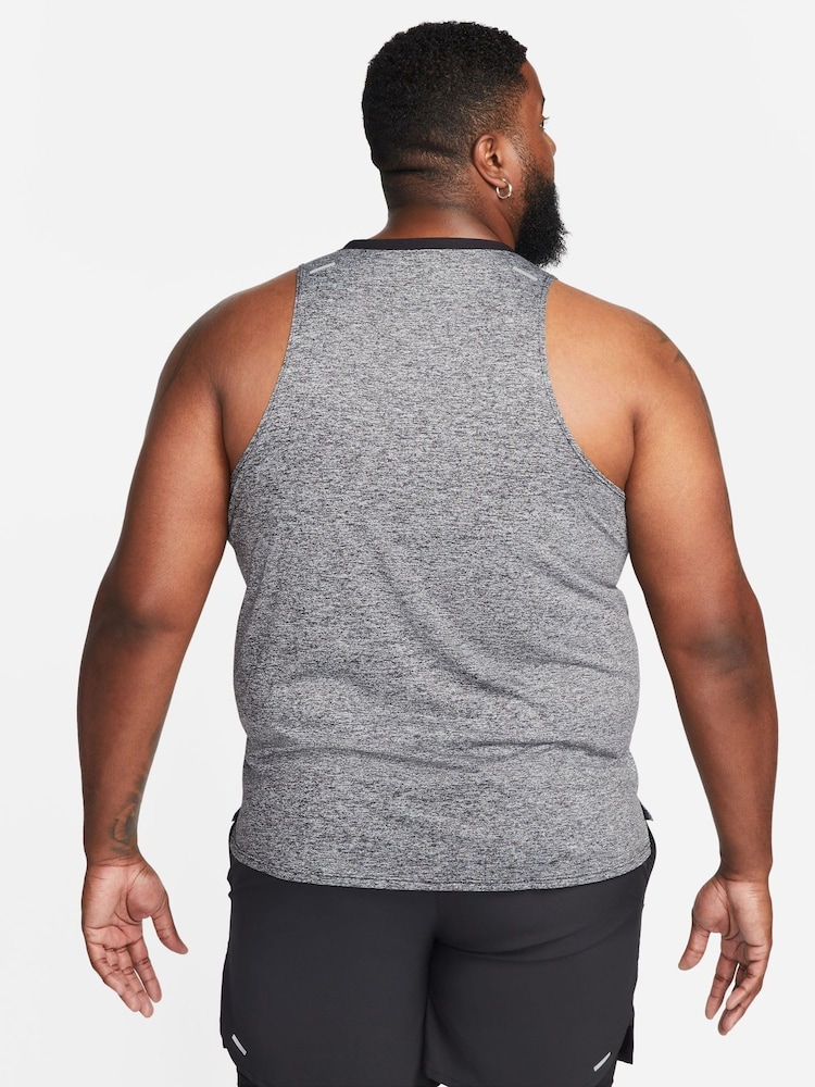 Nike Black Rise 365 Dri-FIT Running Tank - Image 6 of 13