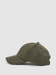 Reiss Dark Green Caleb Technical Logo-Embroidered Baseball Cap - Image 3 of 5