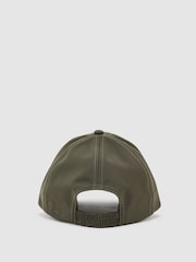 Reiss Dark Green Caleb Technical Logo-Embroidered Baseball Cap - Image 4 of 5