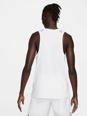 Nike White Rise 365 Dri-FIT Running Tank - Image 2 of 11