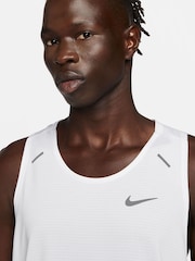 Nike White Rise 365 Dri-FIT Running Tank - Image 3 of 11