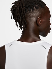 Nike White Rise 365 Dri-FIT Running Tank - Image 5 of 11
