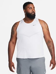 Nike White Rise 365 Dri-FIT Running Tank - Image 7 of 11