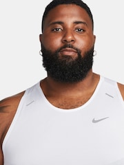 Nike White Rise 365 Dri-FIT Running Tank - Image 9 of 11