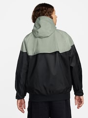 Nike Black Sportswear Windrunner Hooded Jacket - Image 2 of 3