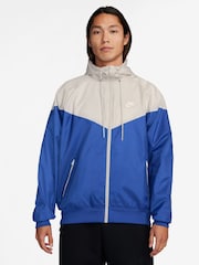 Nike Game Royal Sportswear Windrunner Hooded Jacket - Image 1 of 3