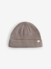 Tan/Cream Baby Beanie Hats 2 Pack - Image 2 of 5