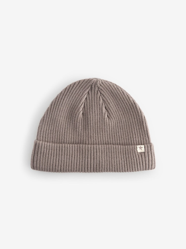Rumenorjava/kremna barva - Baby Beanie klobuki 2 Pack - Slika 2 iz 5 Rumenorjava/kremna barva - Baby Beanie klobuki 2 Pack - Slika 2 iz 5
