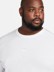Blanco - Nike Sportswear Premium Essentials 100% Cotton T-Shirt - Imagen 8 de 8