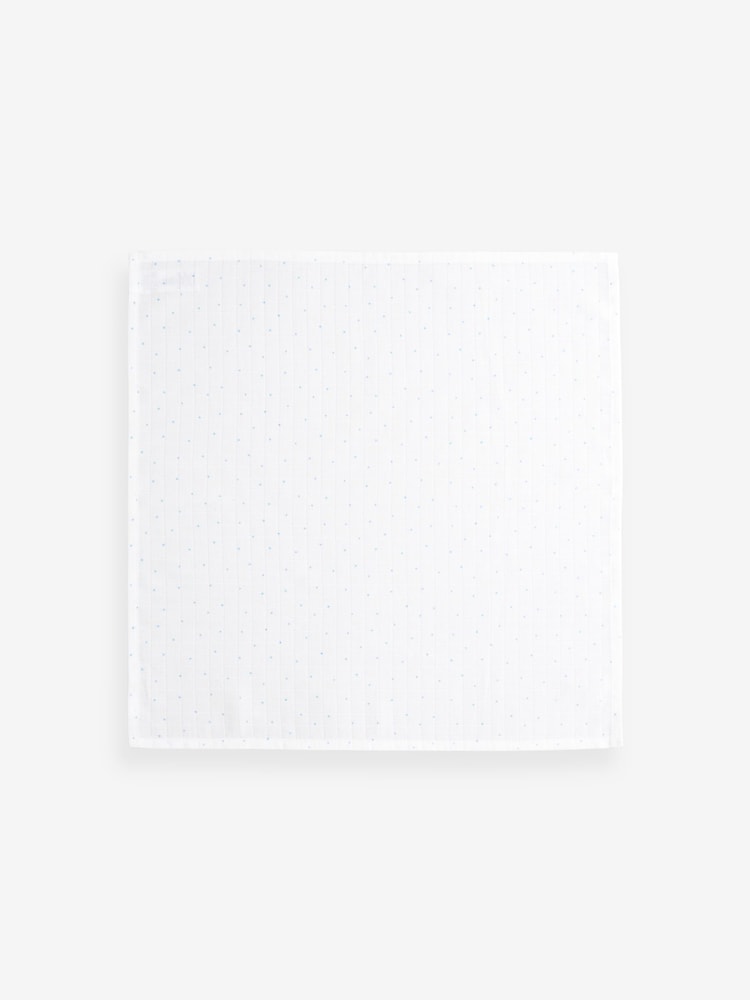 Blue Bear Baby Muslins 100% Cotton Cloths 4 Pack - Image 4 of 7