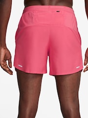 Nike Pink Dri-FIT Stride 5 Inch Running Shorts - Image 2 of 5