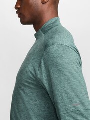 Nike Green Element Half Zip Running Top - Image 4 of 8
