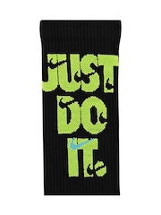 Nike Black Everyday Plus Cushioned Crew Socks 3 Pack - Image 5 of 5