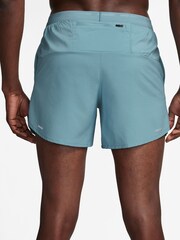 Nike Vintage Green Dri-FIT Stride 5 Inch Running Shorts - Image 2 of 5