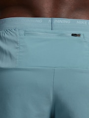 Nike Vintage Green Dri-FIT Stride 5 Inch Running Shorts - Image 4 of 5