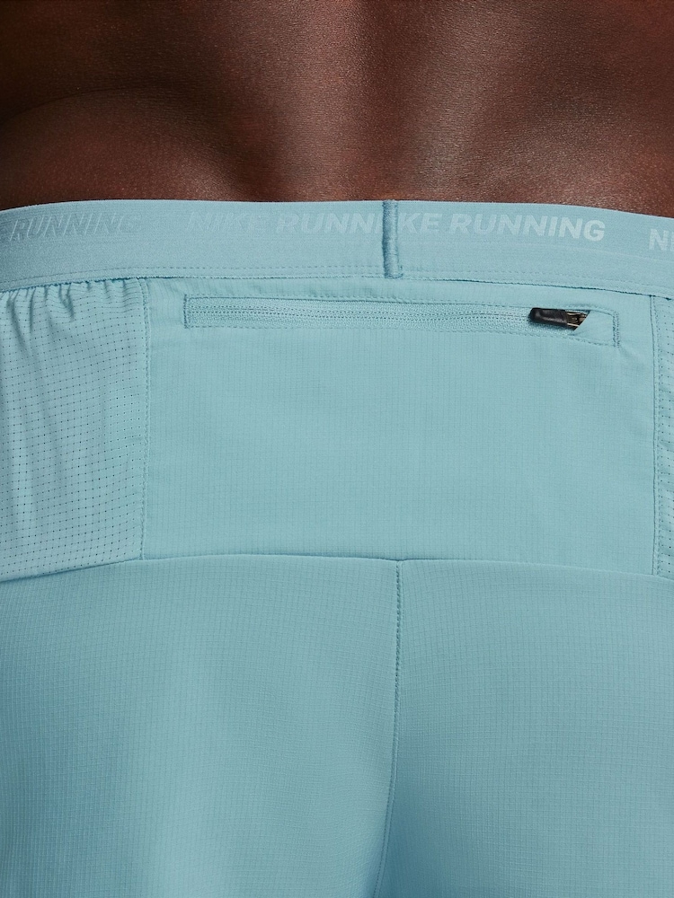 Nike Vintage Green Dri-FIT Stride 7 Inch Running Shorts - Image 4 of 5