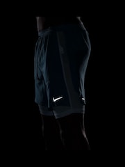 Nike Vintage Green Dri-FIT Stride 5 Inch 2-in-1 Running Shorts - Image 5 of 5