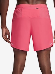 Nike Pink Dri-FIT Stride 7 Inch 2-In-1 Running Shorts - Image 2 of 4
