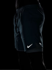 Nike Vintage Green Dri-FIT Stride 7 Inch 2-In-1 Running Shorts - Image 5 of 5