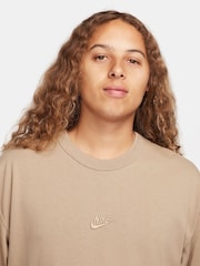 Nike Khaki Sportswear Premium Essentials T-Shirt - Image 3 of 6