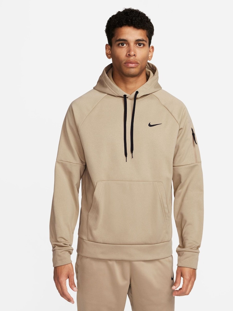 Хаки - Nike Therma-FIT Pullover Training Hoodie - Image 1 of 16