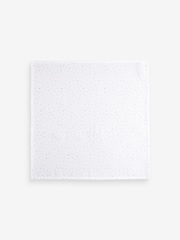 White Delicate Animal Baby Muslins 100% Cotton Cloths 4 Pack - Image 6 of 11