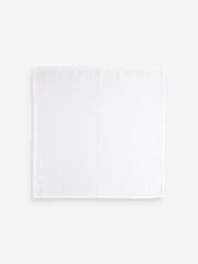 White Delicate Animal Baby Muslins 100% Cotton Cloths 4 Pack - Image 9 of 11